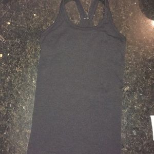 Lululemon Ebb to Street Black Tank